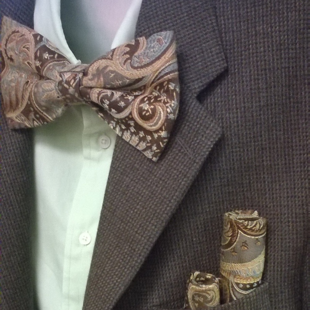 His and Her Handmade Bowtie~Malone